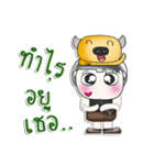 Mr. Masaki. Love buffalo ^_^（個別スタンプ：26）