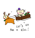 Dinkyneko ＆ Friends #8 _Winter X'mas HNY（個別スタンプ：26）