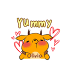 Olivia's exclusive sticker（個別スタンプ：22）