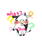 Olivia's exclusive sticker（個別スタンプ：25）