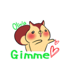 Olivia's exclusive sticker（個別スタンプ：28）