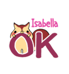 Isabella's exclusive sticker（個別スタンプ：7）