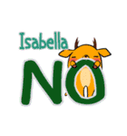 Isabella's exclusive sticker（個別スタンプ：8）