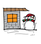 Merry Christmas with Snowy and Friends（個別スタンプ：16）