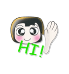 Hello！ My name Midoru. Good luck.（個別スタンプ：4）