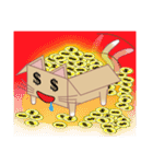 Carton animals-Cats articles（個別スタンプ：16）