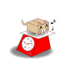 Carton animals-Cats articles（個別スタンプ：27）