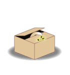 Carton animals-Cats articles（個別スタンプ：35）