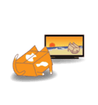 Carton animals-Cats articles（個別スタンプ：36）