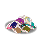 Carton animals-Cats articles（個別スタンプ：39）
