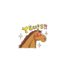 NO HORSES,NO LIFE（個別スタンプ：14）