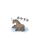 NO HORSES,NO LIFE（個別スタンプ：16）