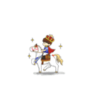 NO HORSES,NO LIFE（個別スタンプ：21）
