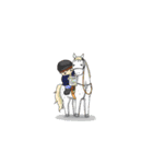 NO HORSES,NO LIFE（個別スタンプ：33）
