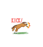 NO HORSES,NO LIFE（個別スタンプ：35）