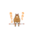 NO HORSES,NO LIFE（個別スタンプ：36）