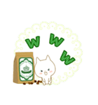 白ねこブランの基本セット日常スタンプ2☆（個別スタンプ：16）