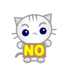 Emoji Tabby Cat（個別スタンプ：16）