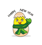 ChickyChan Season Greetings（個別スタンプ：5）