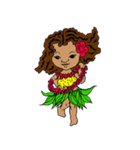 Hula Friends Leinani（個別スタンプ：2）