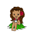 Hula Friends Leinani（個別スタンプ：8）