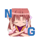 学園的キャラクタースタンプ（個別スタンプ：7）