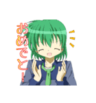 学園的キャラクタースタンプ（個別スタンプ：33）
