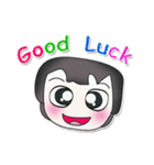 My name is Tamama.^_^ Good Luck！！（個別スタンプ：35）