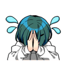 とある女の子の日常（個別スタンプ：9）