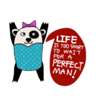 Life is too short : Cute Bear（個別スタンプ：13）