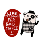 Life is too short : Cute Bear（個別スタンプ：22）