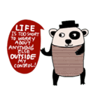 Life is too short : Cute Bear（個別スタンプ：24）