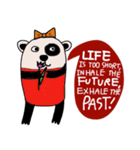 Life is too short : Cute Bear（個別スタンプ：32）