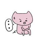 つり眉ブタさん（個別スタンプ：14）