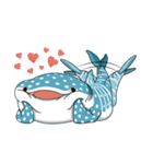 spot whale shark（個別スタンプ：3）