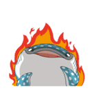 spot whale shark（個別スタンプ：8）