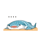 spot whale shark（個別スタンプ：10）
