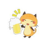 Ginger Cat -Mantou（個別スタンプ：21）