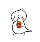 ぴゅ♪おばけ（個別スタンプ：10）