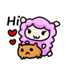 Sheep＆Capybara（個別スタンプ：1）