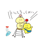 花咲きニャンコ（個別スタンプ：2）