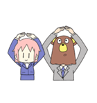 寝不足OLゆとりちゃん（個別スタンプ：7）