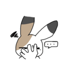 さんしょくうさぎさん。（個別スタンプ：17）