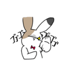 さんしょくうさぎさん。（個別スタンプ：20）
