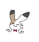 さんしょくうさぎさん。（個別スタンプ：22）