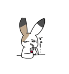 さんしょくうさぎさん。（個別スタンプ：23）