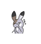 さんしょくうさぎさん。（個別スタンプ：30）