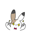 さんしょくうさぎさん。（個別スタンプ：32）