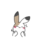 さんしょくうさぎさん。（個別スタンプ：34）