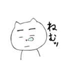 へんなまゆげのねこだよ（個別スタンプ：11）